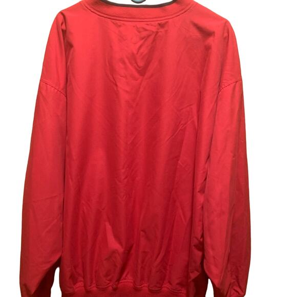 Wisconsin Badgers Windbreaker Pullover Jacket 2XL White Bear Embroidered Logo - Picture 3 of 6